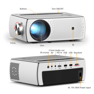 <span class=keywords><strong>Mini</strong></span> <span class=keywords><strong>Proyector</strong></span> Portátil K18 <span class=keywords><strong>Full</strong></span> <span class=keywords><strong>HD</strong></span> LCD Smart Android <span class=keywords><strong>WIFI</strong></span> <span class=keywords><strong>LED</strong></span> para Cine en Casa, Compatible con Smartphones, 4K <span class=keywords><strong>1080P</strong></span> - Product Image 5