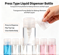 Bouteilles distributrices vides à pompe pour démaquillant et dissolvant de vernis à ongles, idéales pour les marques cosmétiques (vente en gros)