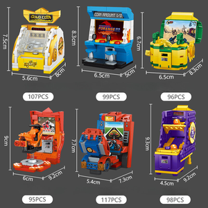 Mini 3D <span class=keywords><strong>Pluzz</strong></span> bloc de construction ensemble éducatif enfants jouet et Console cadeau décoration en plastique modè<span class=keywords><strong>le</strong></span> jouet pour ordinateur Table ornement - Product Image 4