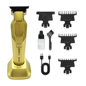 KooFex-<span class=keywords><strong>Tondeuse</strong></span> à cheveux à lame en T de 0mm, 7400 tr/min, zéro écart, avec station de chargement - Product Image 3