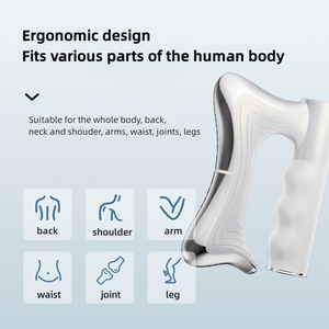 Massageador Elétrico Gua Sha de <span class=keywords><strong>3</strong></span> Níveis para Relaxamento Profundo dos Tecidos, Massagem Muscular e Articular, Pistola de Massagem para Costas, Faca Fascial - Product Image 6