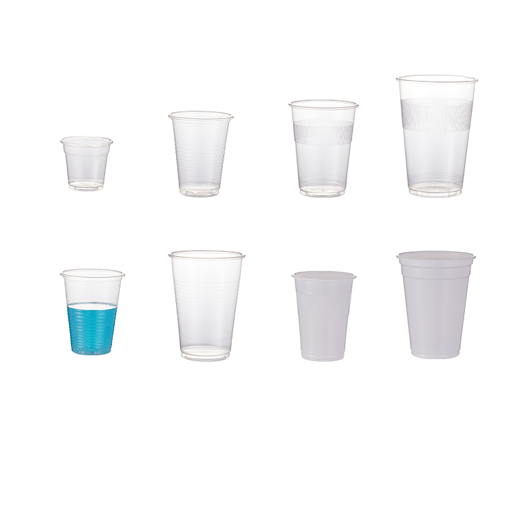 Factory Direct Sales Disposable Biodegradable Corn Cassava Wheat Straw Fiber Sugarcane Plastic Cup Customized Logo Plastic CUP