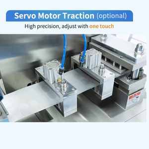 Machine d'emballage sous blister automatique pour sauces, petite machine d'emballage sous blister, machine d'emballage sous blister Alu Alu à panneau numérique - Product Image 5