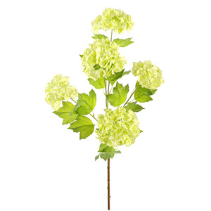LO-923 Venta al por mayor de <span class=keywords><strong>flores</strong></span> <span class=keywords><strong>artificiales</strong></span> de hortensias de bolas de nieve impresas en 3D, ramo de 5 cabezas y 85 cm, para decoración del hogar y eventos, <span class=keywords><strong>flores</strong></span> <span class=keywords><strong>artificiales</strong></span>. - Product Image 6