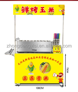 Máquina Comercial para Asar <span class=keywords><strong>Maíz</strong></span> Eléctrica y a Gas con Carro de Asado Portátil, Equipo de Horno para Hornear - Product Image 2