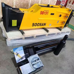 Outil de Silence de Type de boîte de disjoncteur hydraulique SOOSAN SB151 pour l'exploitation minière en carrière d'excavation de démolition de Construction - Product Image 1