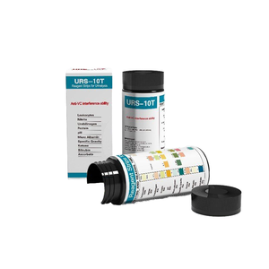 การทดสอบไนไตรต์, ค่า pH, โปรตีน, เลือด, คีโตน, กลูโคส..... แผ่นทดสอบปัสสาวะ URS-10T - Product Image 4