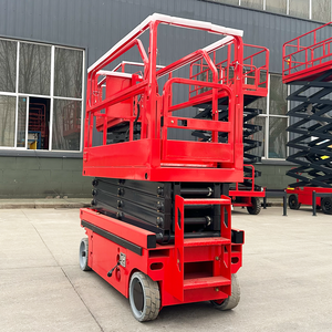 Zware elektrische schaarhoogwerker 4-22m zelfrijdende manliftplatform voor bouwplaatsen - Product Image 4