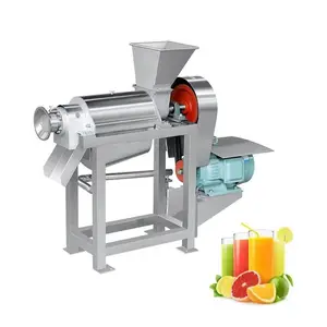 Hot selling pineapple lemon orange fruit pulp cold press juicer commercial juice extracting extractor squeezer machine