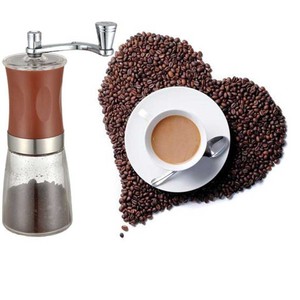 Molinillo de Café Manual Creativo, Cuerpo de Acero Inoxidable y Vidrio, Manivela Manual, Portátil, para Uso Doméstico, 11x6.6x18.8 cm - Product Image 3