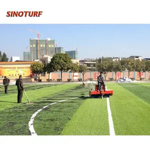 High Speed Artificial Turf Brush Machine Football Grass Combing Sand Combing Machine