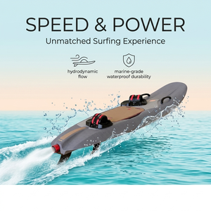 Customizable Electric Surfboard Jet Board Rapid Motor Watercraft Khaki Pad EPP Hull Ergonomic Craftsmanship Approved - Product Image 2