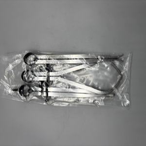 Juego de 3 Calibradores de Resorte de Alta Precisión de <span class=keywords><strong>8</strong></span> Pulgadas, Acero al Carbono, Divisor Exterior, Herramienta de Medición, Marcador de Madera, Personalizable - Product Image 3