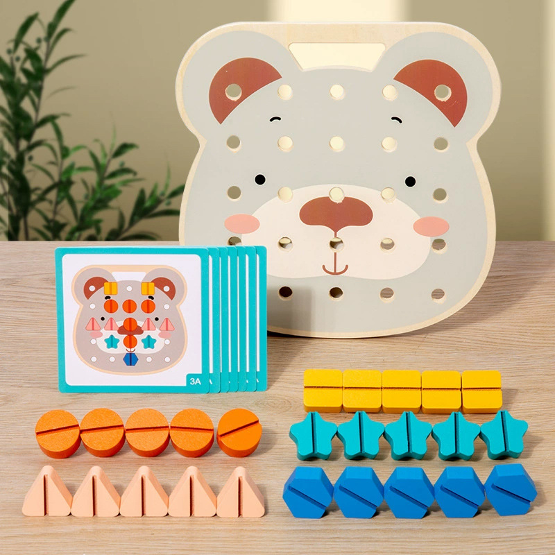 Tornillos con forma de oso