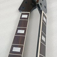Leher Gitar Bass 5 Senar Maple Rosewood Fingerboard Dengan Inlay Blok 20 Fret Gloss