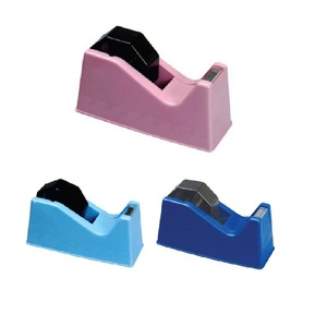China Manufacturer Manual <strong>Tape</strong> Cutter Blue Red Plastic <strong>Tape</strong> <strong>Dispenser</strong> for Office - Product Image 3