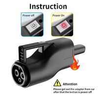 Nouvel adaptateur EV à charge rapide GBT vers Tesla Plug 1000V DC NACs Connecteur Adaptateur de chargeur Ev haute vitesse