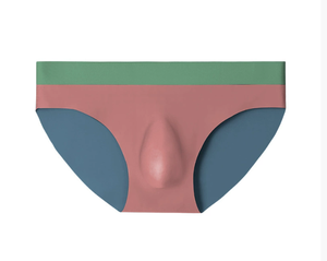 Caleçons Boxers Tricotés Sans Coutures en Soie Glacée Spandex/Nylon pour Hommes, Taille Basse, Anti-Bactériens, Fins pour l'Été, avec Cordon de Serrage Sportif - Product Image 2