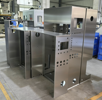 Service de fabrication de tôlerie, boîte en acier inoxydable soudée et pliée, coffret électrique, armoire industrielle, rangement de batterie de laboratoire