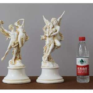 Librería creativa europea para sala <span class=keywords><strong>de</strong></span> estar, casa nueva <span class=keywords><strong>de</strong></span> Navidad, adorno <span class=keywords><strong>de</strong></span> resina, mitología griega, alas <span class=keywords><strong>de</strong></span> <span class=keywords><strong>Eros</strong></span>, <span class=keywords><strong>escultura</strong></span> <span class=keywords><strong>de</strong></span> Ángel - Product Image 3