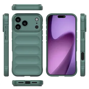 Funda anticaída para Airbag para <span class=keywords><strong>iPhone</strong></span> 17 Pro Max 17 Air 16E 16 Pro Max 15 Plus 14 13 12 <span class=keywords><strong>11XS</strong></span> XR X, funda resistente a prueba de golpes - Product Image 3