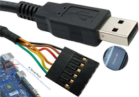 Ftdi Ft232rl Usb a Serial Uart Ttl 5V Compatible con Cable de consola de Ttl-232r-5v