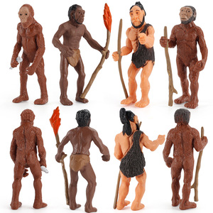 -Simulación modelo de hombre primitivo historia evolutiva humana antropoide Homo <span class=keywords><strong>habilis</strong></span> mesa de arena figura pantalla ciencia infantil - Product Image 3