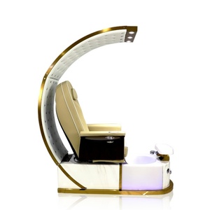 Vente en gros, fauteuil de manucure sans tuyauterie, sans plomberie, mobilier commercial de beauté de luxe, fauteuil de pédicure de massage pour les pieds - Product Image 6