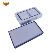 Boîte d'emballage de téléphone portable personnalisée de luxe avec insert en mousse EVA prédécoupée, boîte cadeau pour téléphone portable en papier