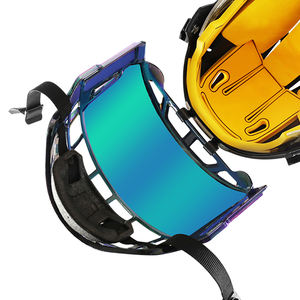 Revo Color Eishockey käfig Anti-Scratch Steel Wire <span class=keywords><strong>Face</strong></span> <span class=keywords><strong>Mask</strong></span> mit Schnell verschluss Chin Cup Over-<span class=keywords><strong>Face</strong></span>-Schutz - Product Image 3