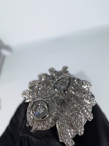 Anillo de Estilo Urbano Hip-Hop con Araña de Circonio, Chapado en Cobre con Oro Real, Joyería de Circonio, Regalo Personalizado, Anillo de Tarántula - Product Image 1