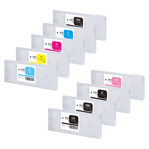 350ml 9 màu sắc T6031-T6039 rỗng Refill Ink Cartridge cho Epson <span class=keywords><strong>7800</strong></span> 9800 7880 9880 máy in - Product Image 1