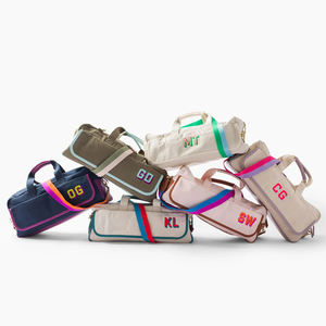 Bolsos de hombro para mujer, venta al por mayor, bolso Mahjong de lona con correa para el hombro, bolso de mano Mahjong personalizado - Product Image 1