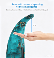 300 ml berührungsloser automatischer Flüssigseifenspender, Infrarot-Sensor, 4 Stufen einstellbar, wasserdicht, für Badezimmer, Küche, Hotel, CE FCC