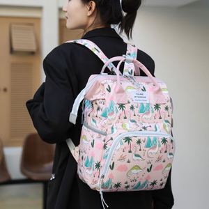 Hot <b>Sale</b> Printed Mommy Backpacks Lightweight Diaper Bag for Outdoor Travel Hospital - Product Image 1