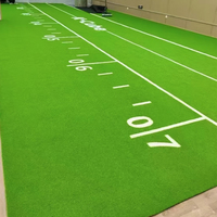 Logo personnalisé marquage doublé Sprint Turf vitesse agilité entraînement artificiel synthétique Fitness Gym gazon piste pour le conditionnement