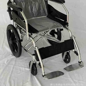 Fauteuil roulant manuel Foshan Lucheng, roue arrière de 16 pouces, alliage d'aluminium léger, pliable, pour personnes âgées et handicapées - Product Image 3