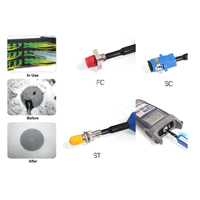 Lápiz Limpiador de Fibra Óptica XXD de 1.25mm para Conectores LC/MU, Uso FTTH, Limpieza con un Clic, Certificado CE/ROHS