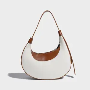 2023 nouveau petit sac à main d'été en gelée produits en cuir PU tendance sac à main de créateur femmes sacs à bandoulière irréguliers sous les bras