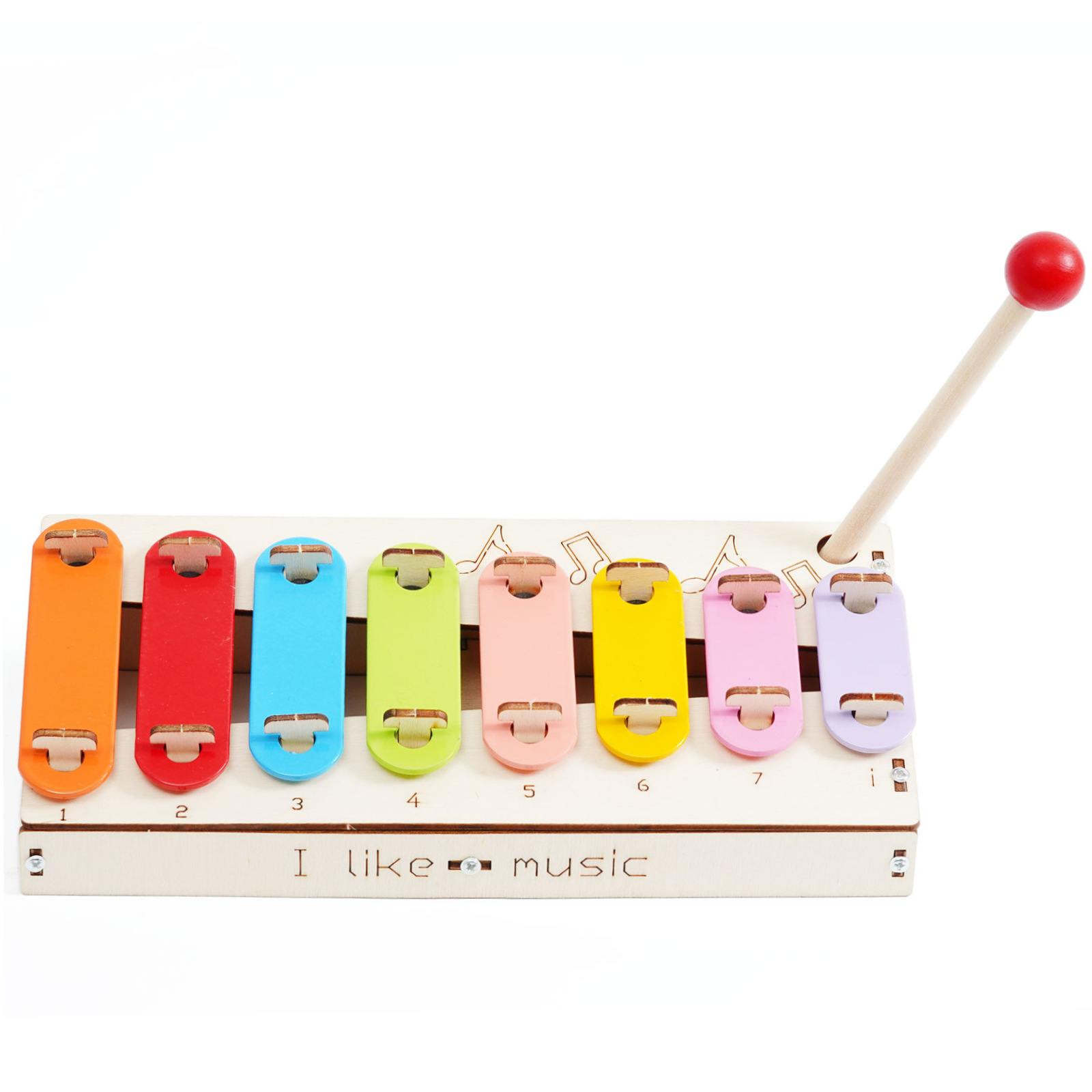 เปียโนแปดโทนเสียงแบบเคาะด้วยมือ รุ่น R-65