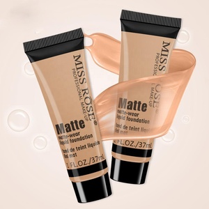 Base de <span class=keywords><strong>Maquillaje</strong></span> Líquida Nueva de la Marca Miss Rose <span class=keywords><strong>para</strong></span> <span class=keywords><strong>Piel</strong></span> <span class=keywords><strong>Grasa</strong></span> - Product Image 2