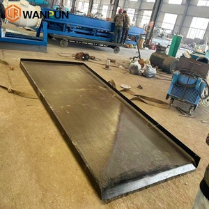 振動テーブルタングステン鉱石処理,高密度ミネラルセパレータ調整可能な水流とデッキスロープ - Product Image 5