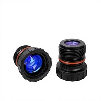 Lensa Asferis Resolusi Tinggi untuk Penglihatan Malam Hari, Eyepiece & Objective untuk Perakitan PVS14 PVS31 NVG