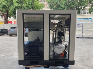 Compresseur à vis sans huile Rttw 75hp 55kw, zéro contamination par huile, 9.0-10.0m3/min, 8bar, moteur silencieux - Product Image 4