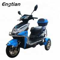 Tricycle électrique à pédale d'assistance cyclomoteur scooters électriques ckd haute qualité 3 roues tricycle mobilité vélo électrique