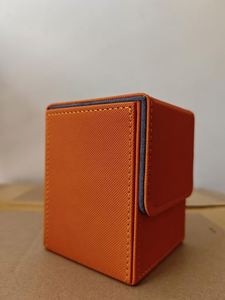 High Quality GOWELL PU Deck <b>Box</b> Collectible Trading Card Cases With Custom Logo Low MOQ - Product Image 2