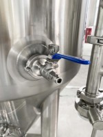 Cuves de fermentation pressurisées coniques en acier inoxydable 300L 304 Réservoir gainé