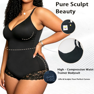 Fajase Colombianas Moldeadoras Postpartum Shapewear Tummy Control for Women Body Shaper Girdles with Adjustable Shoulder Straps - Product Image 3
