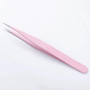Pinces spéciales en acier inoxydable épaissi, pinces à ongles à haute élasticité, pointes fines courbées et droites, journal - Product Image 3