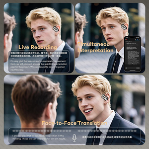Auricolari per Traduzione AI in 133 <span class=keywords><strong>Lingue</strong></span> V5.4, Modalità Smart 4-in-1, Schermo Touch, Traduzione in Tempo Reale, Compatibili con iOS e Android - Product Image 5